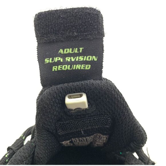 Skechers Unisex Kids Luminators Light Up Sneakers Size 12 Black Lime SN 90730L - Picture 9 of 12